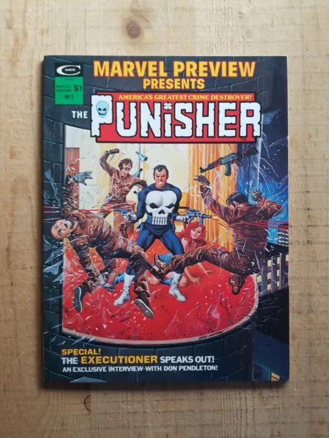 Marvel Preview Presents The Punisher #2 Marvel 1st Apperance of Dominic VF+
