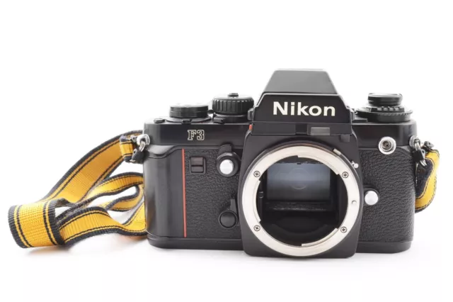 Nikon F3 Eyelevel Eye Level Black 35mm SLR Film Camera Body From Japan [Exc]