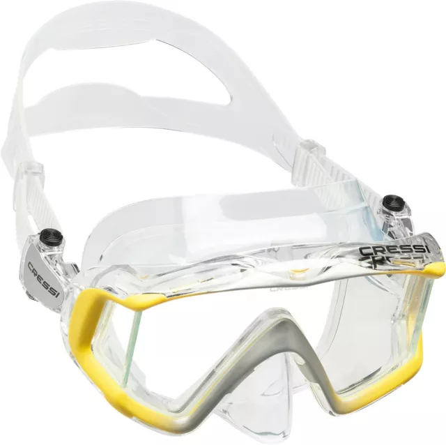 Cressi Tauchermasken Liberty 3, Taucherbrillen in verschiedene Farben