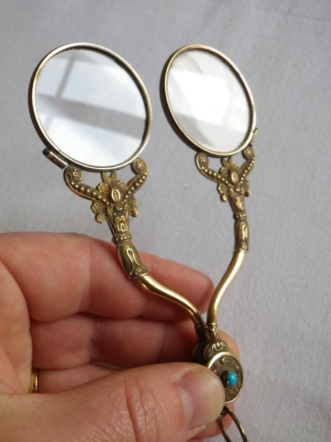 Lunettes Rondes Vintage Teintées – Monture Argent – Homme – Style Lorgnon