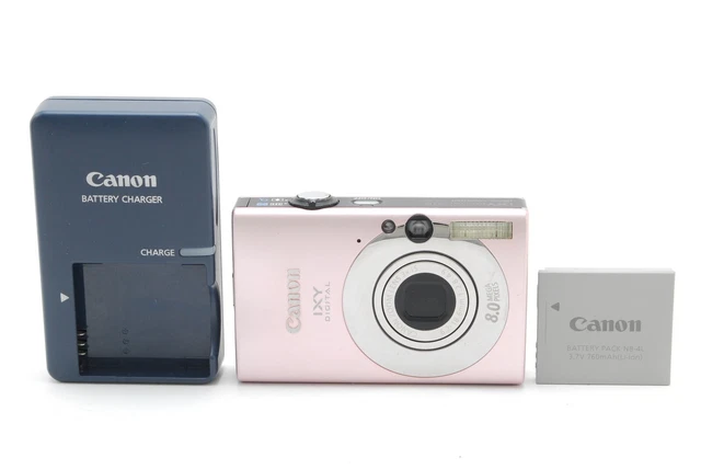 NEAR MINT] CANON IXY Digital 20 IS Pink PowerShot SD1100 IS