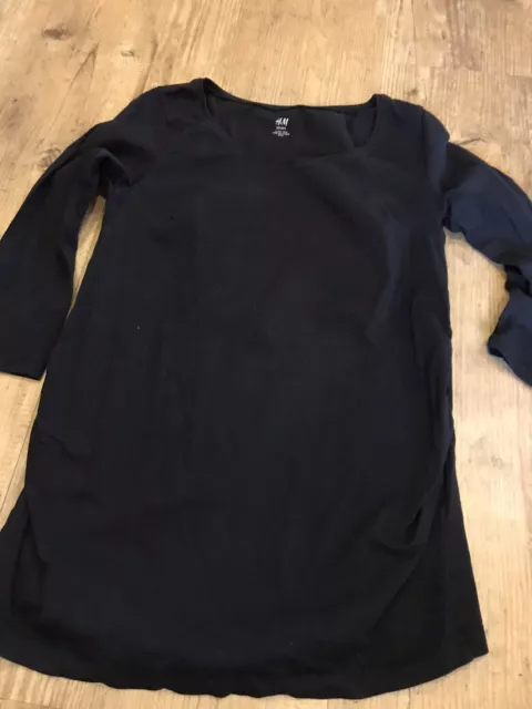 ✅Umstandstop Schwangerschaft gr. M LANGARM Shirt Schwarz