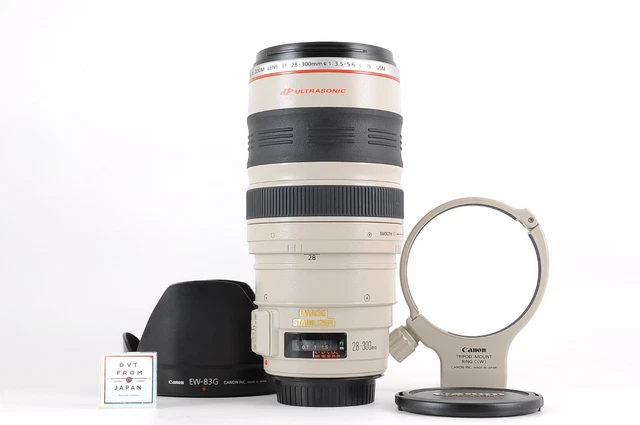 CANON EF 75-300MM & EF 28-80mm zoom lenses used, lightweight