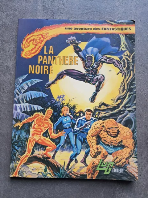 Marvel LUG, Une aventure des Fantastiques, La Panthere noire, N° 3, 1974