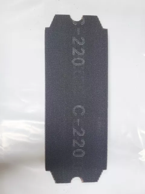 Pantallas de lijado para paneles de yeso Norton 220 de grano, lote de 10 hojas
