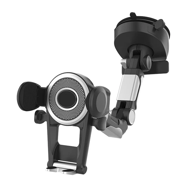 Car Phone Holder Adjustable 360 Rotation Portable Parking Phone Number Plate