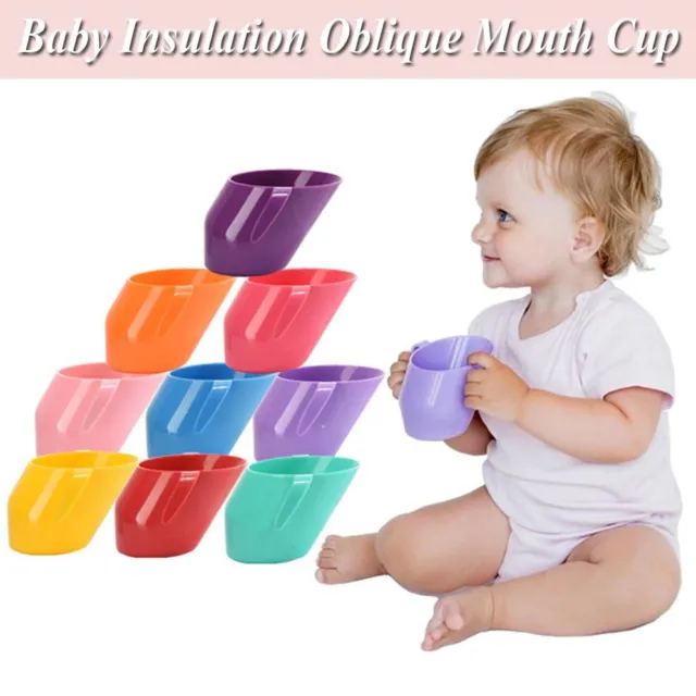 Drinking Cups Baby Drinking Cups Baby Oblique Mouth Cup Baby Feeding Bottle