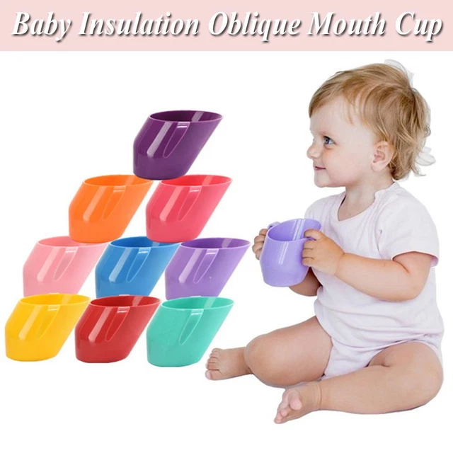 Drinking Cups Baby Drinking Cups Baby Oblique Mouth Cup Baby Feeding Bottle