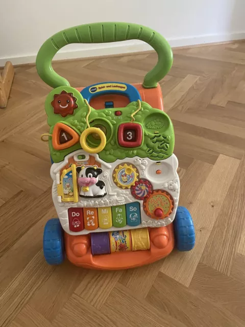 VTech Baby Spiel- und – Lauflernwagen mit Musik