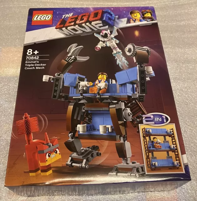 The LEGO Movie 2: Emmet's Triple-Decker Couch Mech 70842 Sweet Mayhem Unikitty