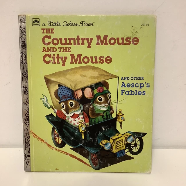 LITTLE GOLDEN BOOKS The Country Mouse and the City Mouse and Other ...