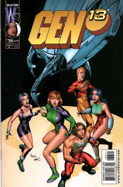 Wildstorm/Image Comics GEN 13 Comic Book Issue #38A (1995, 2nd Series)