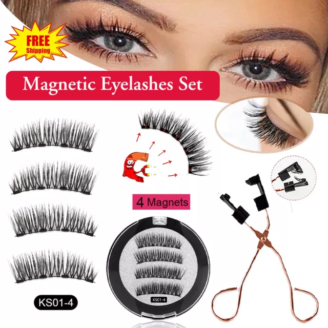 8Styles Magnetic Eyelashes Set Curler Clip FOR Quantum Kit False Eye Lashes Tool