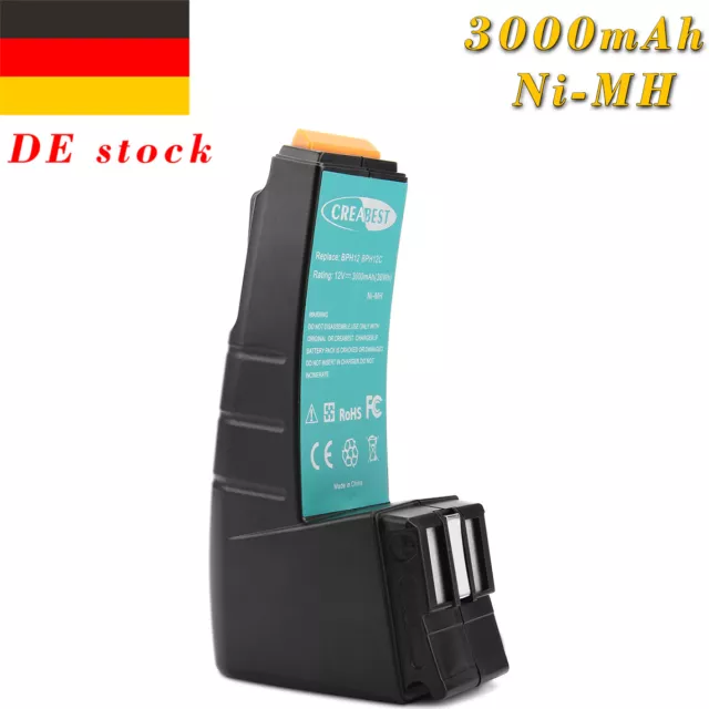 Akku Für FESTOOL 12V 3000mAh Ni-MH Festo C12DUO C12GG CCD12 CDD12 BPH12C FS1224