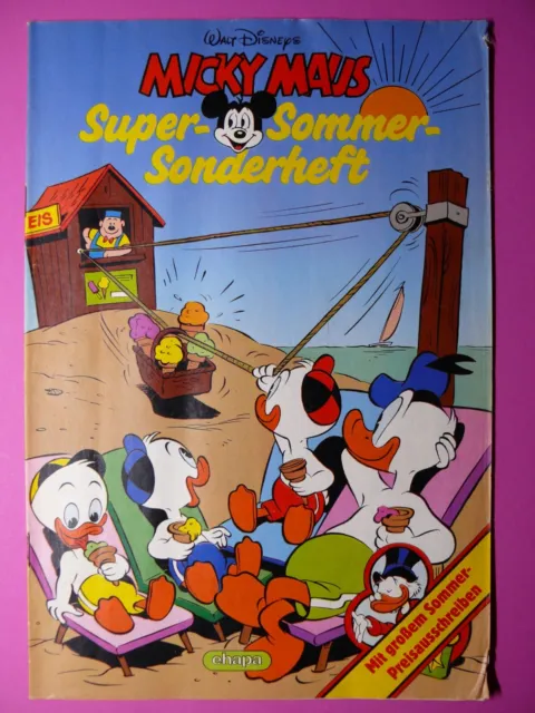 Micky Maus Walt Disneys Super-Sommer-Sonderheft Nr.:  / 80er. Jahre Comicheft