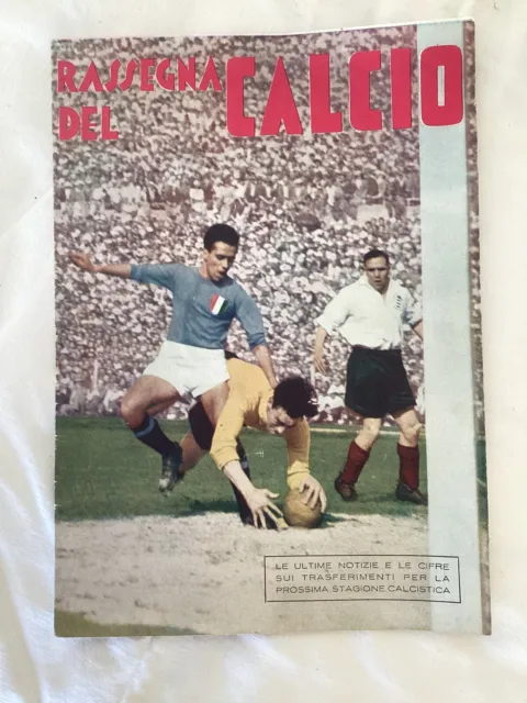 1948 Football Magazine Grande Torino Carapellese Mazzola Ossola Film Championship