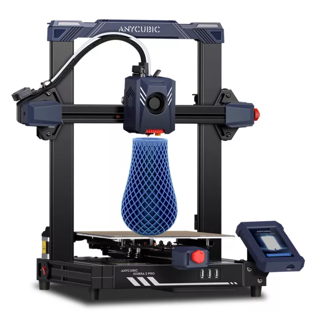 Anycubic Kobra 2 Pro 3D Drucker 500mm/s 10x Schneller Direktextruder APP Control