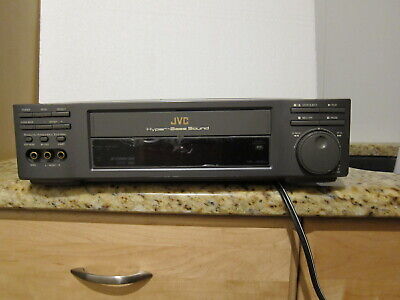 JVC JVC VCR HR-J600U Hyper Bass Sound Tested and Works No Remote 