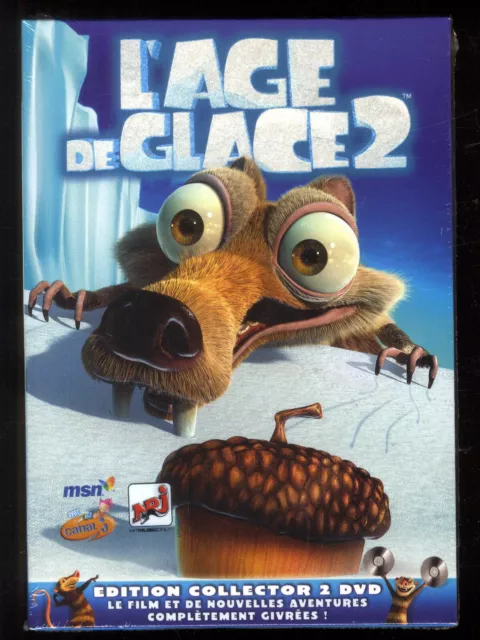 L'age De Glace 2    Coffret Collector  2 Dvd Zone 2   Neuf Sous Blister