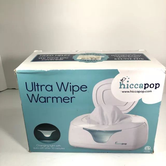 New Hiccapop  Ultra Wipe Warmer Dispenser With Light