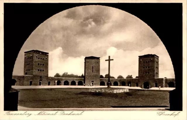 AK GRUSS AUS HOHENSTEIN ALLENSTEIN OSTPREUßEN TANNENBERG NATIONAL DENKMAL 1930