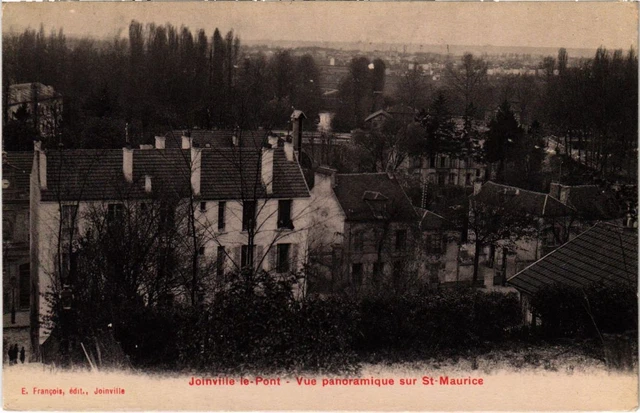 CPA AK Joinville le Pont Vue Panoramique s St.Maurice FRANCE (1283463)