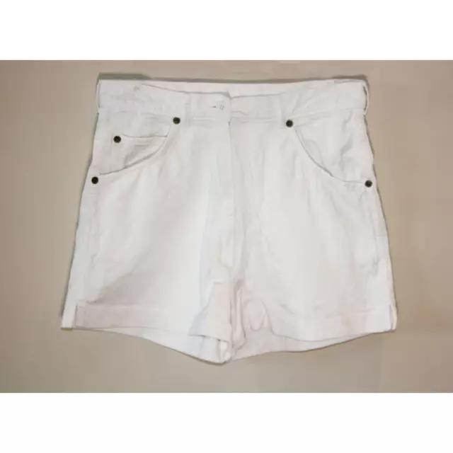 Mini Shorts - S / 36 - Vintage - Blanc