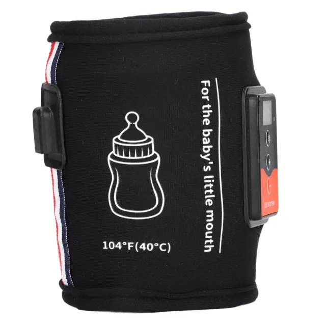 Portable Baby Bottle Warmer Heater Feeding Travel USB Thermostat Bag Milk Pouch~