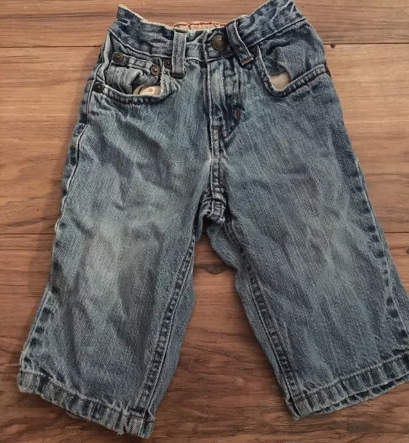 Baby Gap Boys Blue Denim Jeans Size 12-18 Months