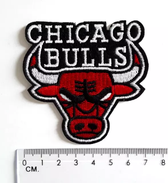 Chicago Bulls NBA Basketball  Team Logo bestickt zum Aufbügeln  Aufnäher Patch