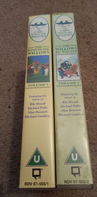 THE COMPLETE WIND In The Willows - Volume 1 & 2 - VHS PAL FORMAT £4.50 ...
