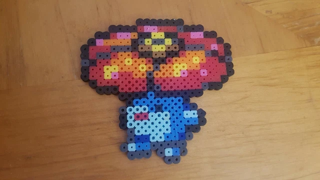 POKEMON PERLER BEAD Vileplume Pixel Art £1.67 - PicClick UK