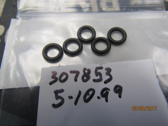 5 New  Omc Oem  Johnson Evinrude O'rings 307853