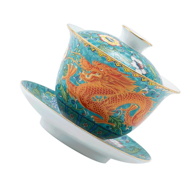 1 Satz professioneller Teetasse Keramik Teeschüssel mit Untertasse Deckel