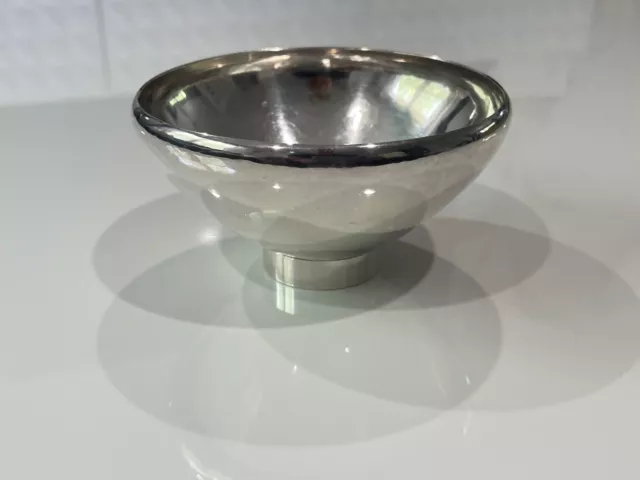 Vintage Mid Century Modern Georg Jensen Sterling Silver Bowl 484A