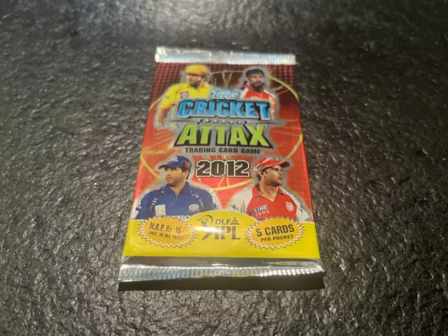 Cricket Attax Ipl 2012 - Sealed Pack