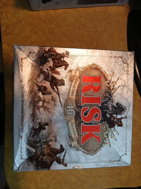 All Risk Game Editions HASBRO RISK 40TH Anniversary Collector's Edition Board Game £81.78 ...