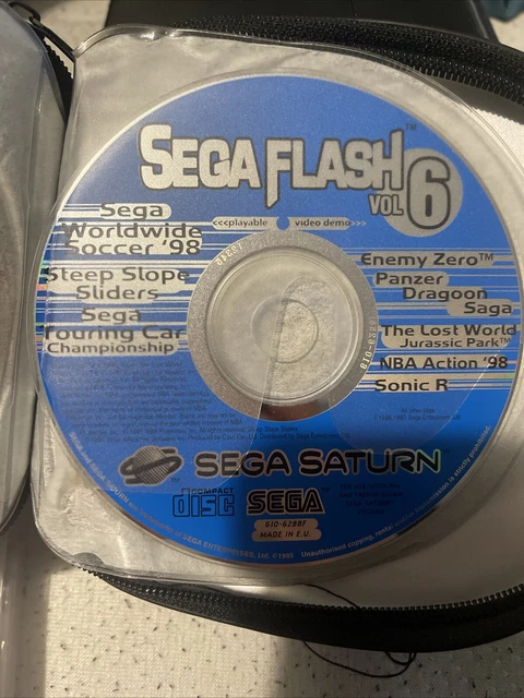 Sega Flash Vol 6 Sega Saturn - Jeux vidéo