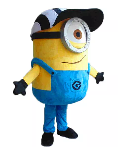 MASCOTTE MINIONS MASCOT vestito carnevale adulti costume completo occhio  Mod 2 EUR 299,00 - PicClick IT