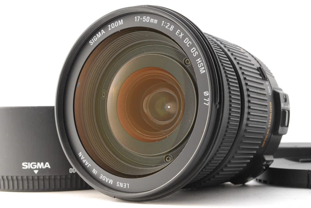 [COMO NUEVO] Lente Sigma 17-50 mm f2,8 EX DC OS HSM ZOOM para Nikon con Caja de JAPÓN