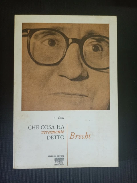 CHE COSA HA veramente detto Brecht -ed Ubaldini EUR 6,00 - PicClick IT