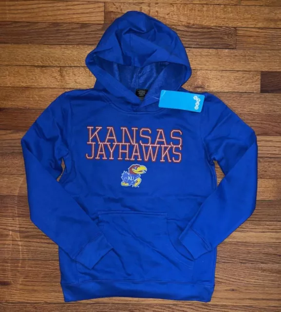 NCAA Kansas Jayhawks Youth Hoodie Sweatshirt