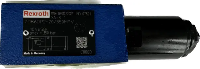 Sicherheitsventil Überdruck REXROTH ZDB6DP2-20/350MPV