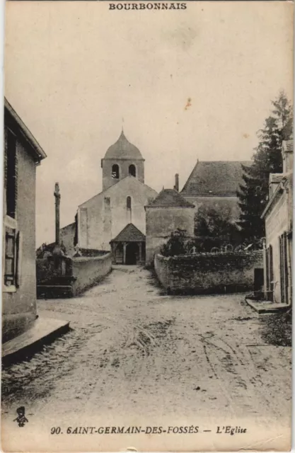 CPA SAINT-GERMAIN-des-FOSSES L'Eglise (1209899)