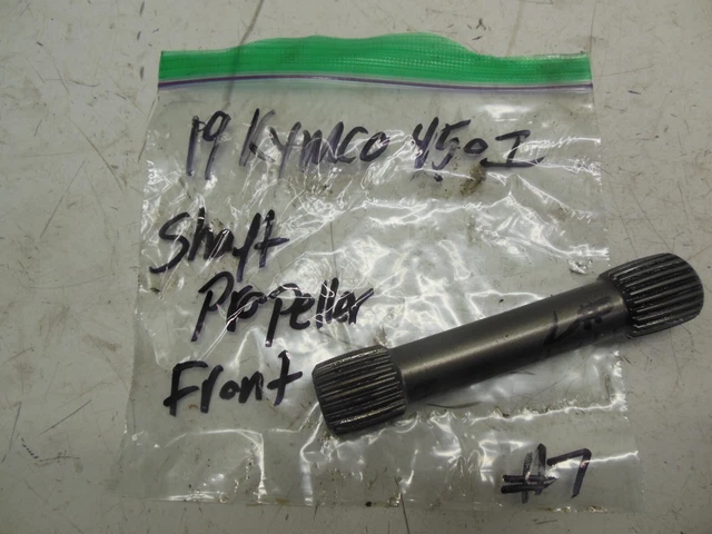 16A23 Kymco MXU 450 I 2019 FR Propeller Shaft 40401-PWB1-900