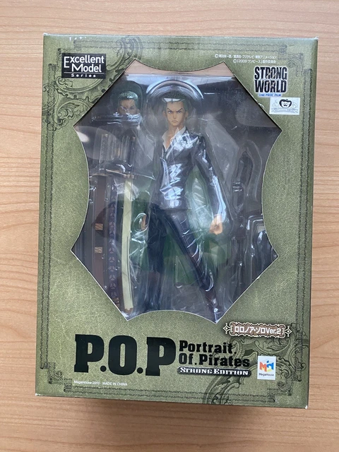 ONE PIECE-RORONOA ZORO Ver.2-POP Portrait.Of.Pirates STRONG EDITION Megahouse 166565395264