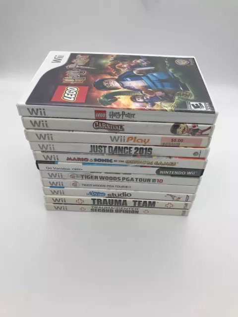 Nintendo Wii Game Lot You Pick Choose