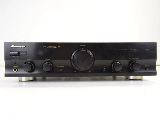 PIONEER A-109 STEREO Integrated Amplifier £64.99 - PicClick UK