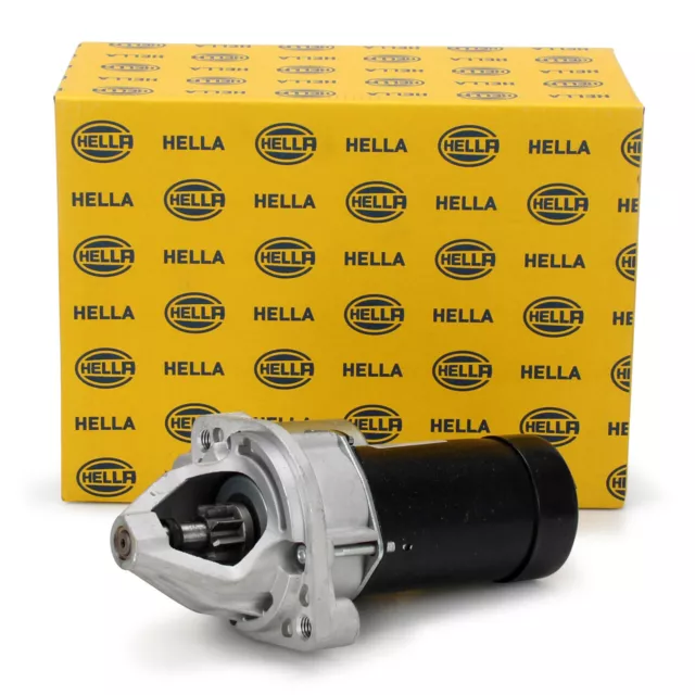 HELLA Anlasser Starter 12V 1,2kW für MERCEDES W202 W203 W124 R170 W163 W638 M111