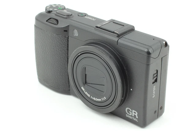 [Near MINT] Ricoh GR Digital III 3 10.0MP Digital Camera Black From JAPAN 3